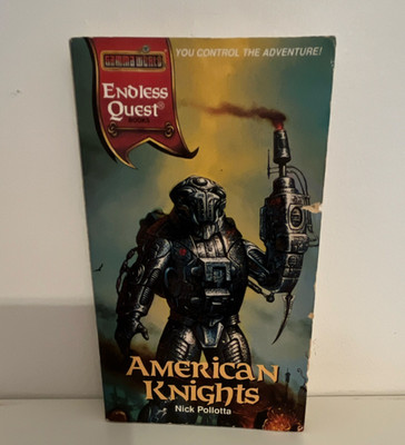 Endless Quest Books American Knights by Nick Pollotta TSR Paperback
