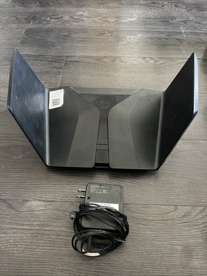 NETGEAR Nighthawk AX12 RAX120 12-stream AX6000 WiFi Router Quad-Band Black