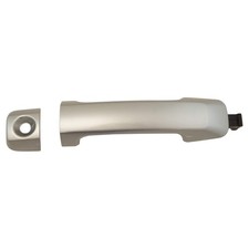 TRQ Front Exterior Door Handle Silver Compatible with 2007-2014 Toyota FJ Cru...