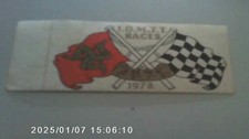 ISLE OF MAN TT RACES 1978 ORIGINAL WATER TRANSFER
