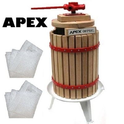 CEEDIR 18L Obstpresse - Manuelle Saftpresse Für Äpfel & Weintrauben