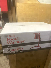 Avantco 1 Bulb Food Warmer Heat Lamp Freestanding Red Single Style
