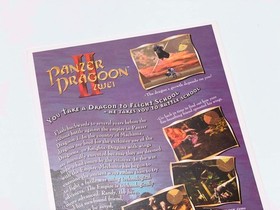 Panzer Dragoon II Zwei (Sega Saturn) VIDPro Card [5x7 CARD ONLY] *AUTHENTIC