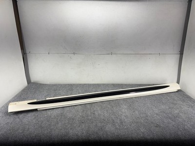 MERCEDES S212 W212 E63 E350 E250 AMG RIGHT ROCKER MOLDING COVER PANEL WHITE OEM