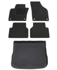 Fußmatten Kofferraumwanne für VW Tiguan 5N 2007-2016 im Set Automatten Auslage