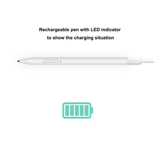 Stylus Touch Pen For Microsoft Surface Pro 7/6/5/4 Magnetic LED Smart Chargings - Picture 9 of 15