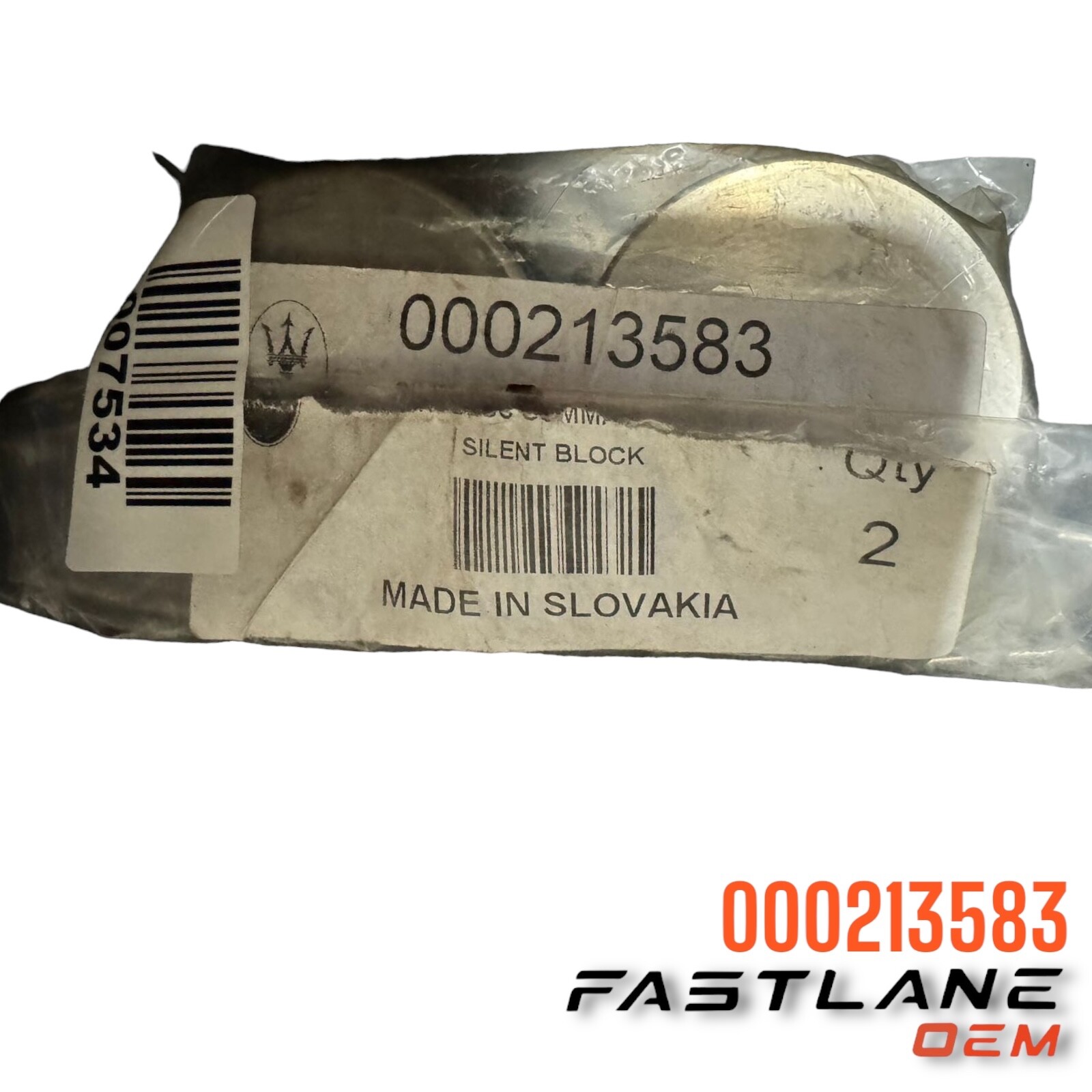 2012-2016 MASERATI GRAN TURISMO CONTROL ARMS BUSHING UPPER 2PCS NEW OEM 213583