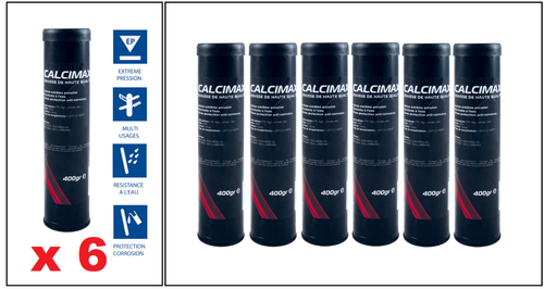 Cartouche De Graisse Calcium-Lithium 400g - Graisse Multi-usages Automobile Et Industrie