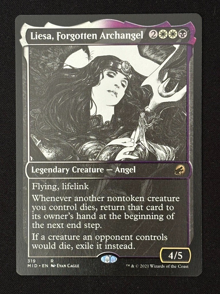 1x MTG Liesa, Forgotten Archangel (Showcase) - Innistrad: Midnight