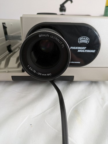 Braun Paximat Ultralit PL (Profi-Line) MC. Vario Zoom Lens. f3.5 70-120mm. Boxed - Picture 9 of 20