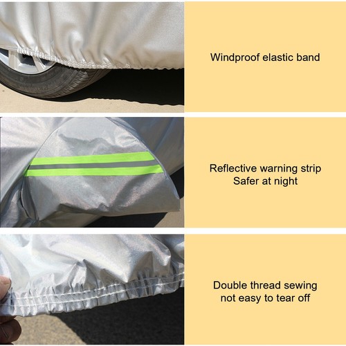 Cubierta completa para auto Dodge Durango - Impermeable protección contra todo tipo de clima para UV/polvo - Imagen 6 de 11