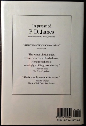 Signed! Devices and Desires by P. D. James (1990 Hardcover) Adam Dalgliesh Myste - Imagen 2 de 10
