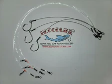 3 pack bloodlinetackle  3 ft 150/175lbs shark surf fishing leaders w 12/0 hook.