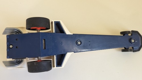 Fisher Price Dragster 33 weiß Wheelie Rennwagen Vintage Sammlerstück 1980 Ausgaben - Bild 6 von 8