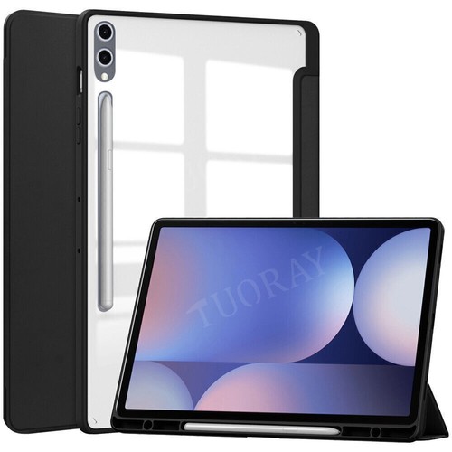 For Samsung Galaxy Tab S10 Plus S9 S9+ Plus S8 S7 Case Flip Leather Stand Cover - Picture 19 of 71
