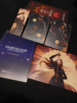 For she is warth-Emily Varga Fairyloot mit charakterkarten