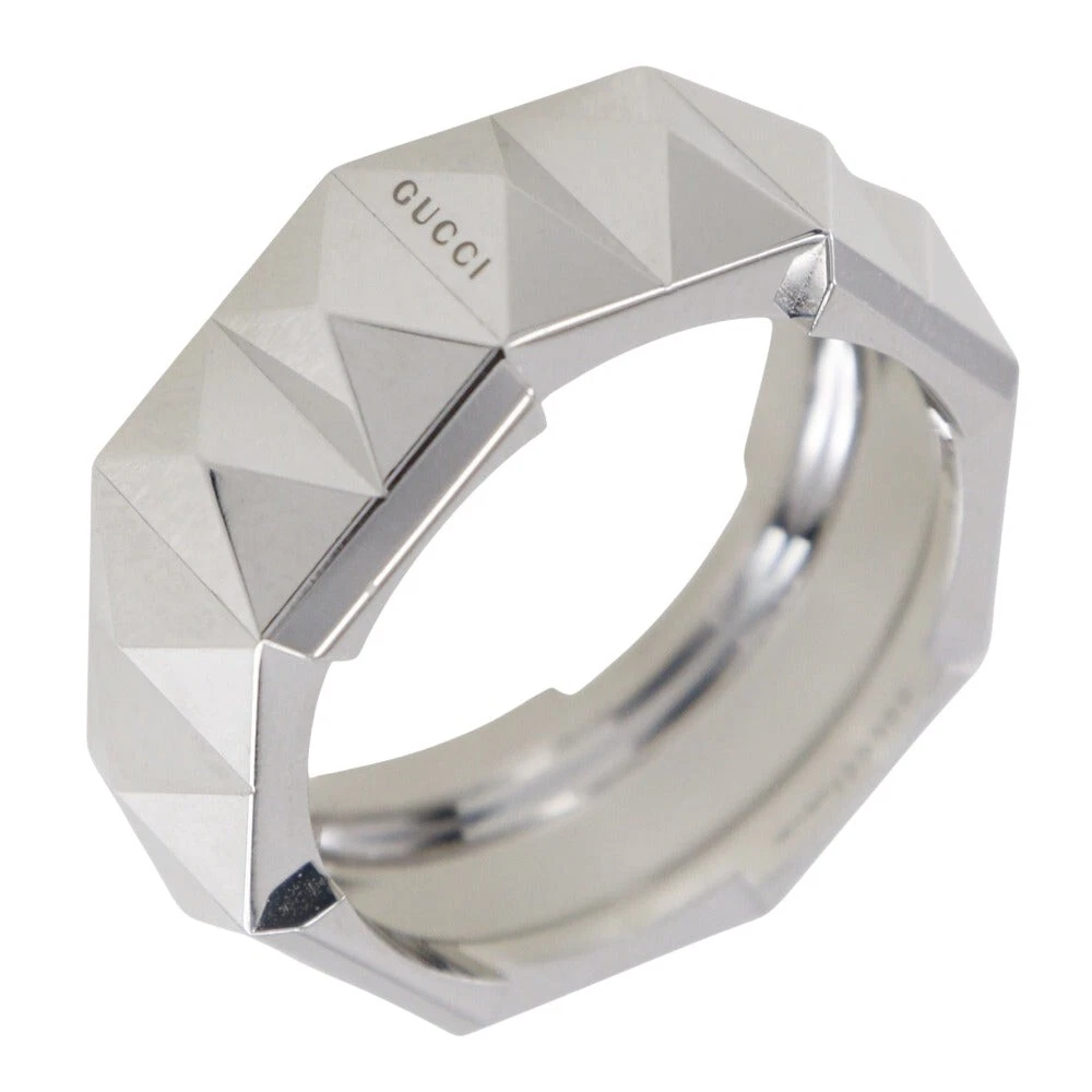 Bague Gucci Link To Love argent or blanc bijou authentique