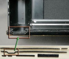   1 set with INSTRUCTION  Precut Light Seal Kit Contax RTS from Japan 796