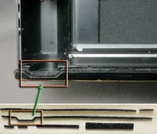 【1 set with INSTRUCTION】Precut Light Seal Kit  Contax RTS  from Japan 796