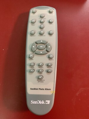 Genuine Original SANDISK San Disk DIGITAL PHOTO ALBUM REMOTE SDV2-A-A30 (R123)