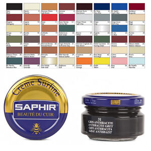 Saphir Shoe Polish Color Chart