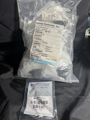 LOT OF 50 NEW L-COM SDC15B D-SUB HOOD KITs only CONNECTORS 
