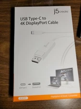 J5 create USB-C to 4k Display port cable