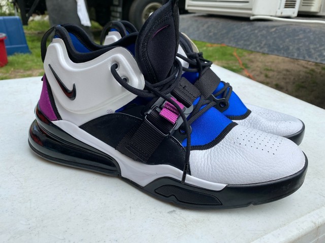 12 - Nike Air Force 270 White Purple 