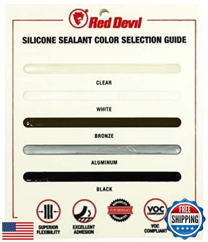 Red Devil 0785 StormGuard 920 100% RTV Silicone Sealant, A Water-Resistant Ad - Picture 4 of 5