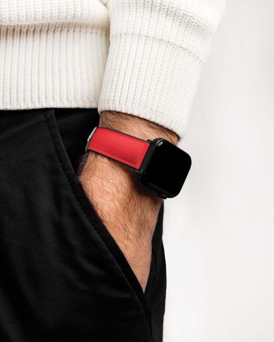 Uhrenarmband HIRSCH ARNE L Premium Caoutchouc Water-Resistant quick release - Picture 14 of 22