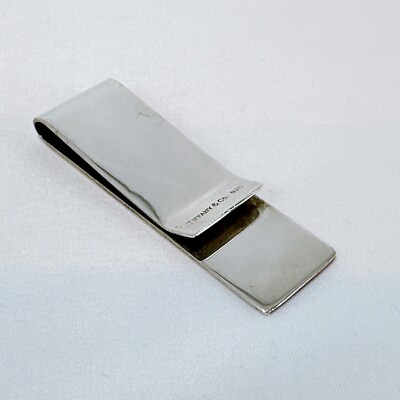 Tiffany＆Co. Money Clip Bill Money Clip 1837 Sterling Silver 925