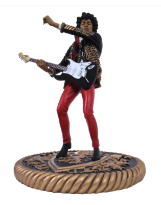 Jimi Hendrix 2008 KnuckleBonz Rock Iconz Guitar Hero Statue