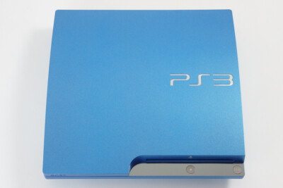 PS3 Playstation3 SPLASH BLUE Console CECH-3000B 320GB Tested