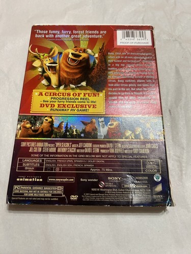 Open Season: 3-Movie Collection (DVD, 2015) 1,2,3 - Imagen 4 de 24
