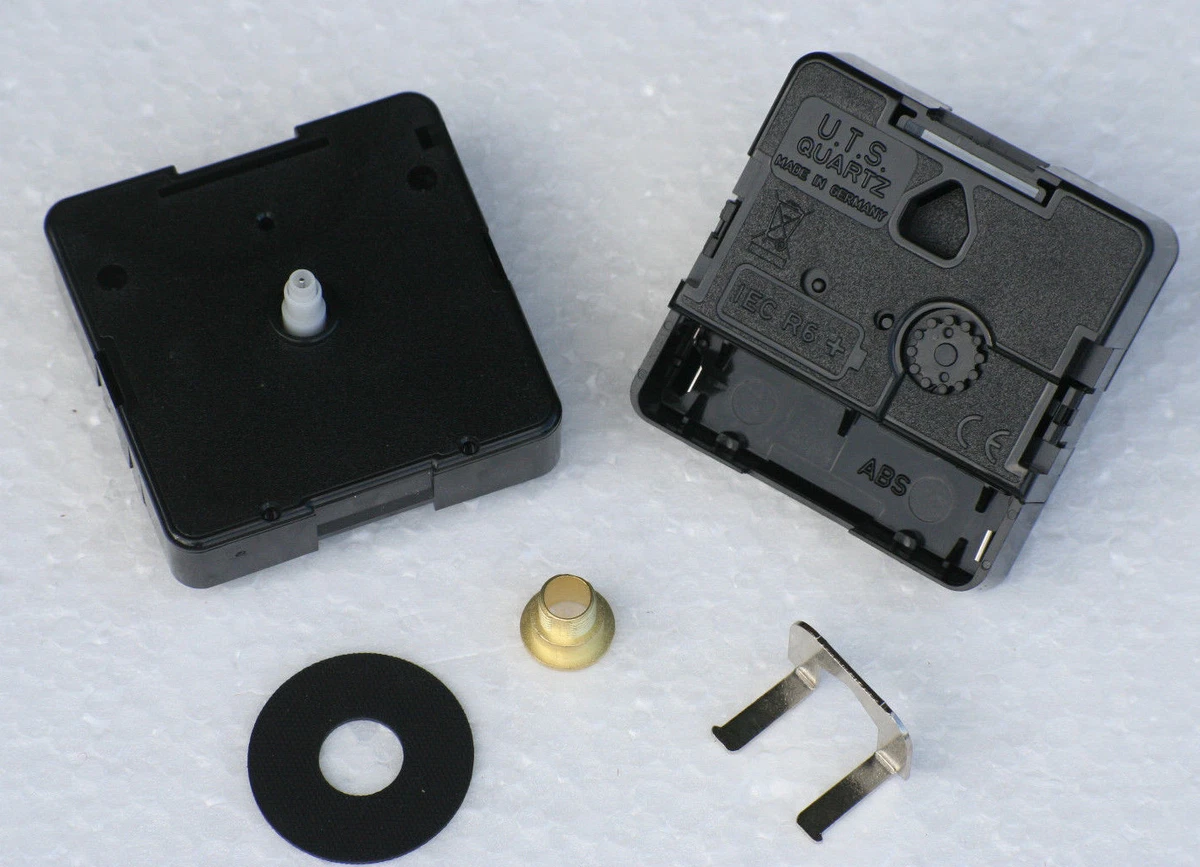 Quartz Clock Movement UTS with push fit hand shaft. eBay