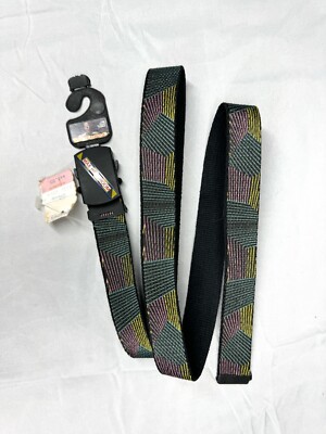 Vintage Max Headroom Movie Belt Mens One Size Adjustable Black Television 80s