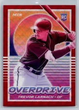 2021 Panini Chronicles #23 Trevor Larnach Overdrive Ruby Wave 124/199 TWINS