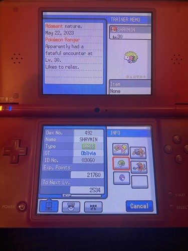 Pokemon Ranger Guardian Signs Shaymin Deoxys Manaphy + Distribution Service - Picture 19 of 24
