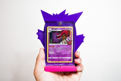 Pokemon TCG Card Stand - Ghost Style Gengar - 3D Printed ONE TOUCH / SLABS | eBay Pokemon TCG Card Stand - Ghost Style Gengar - 3D Printed ONE TOUCH / SLABS | eBay