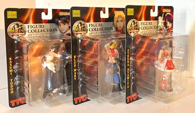 KOF フィギュアキーホルダー 10個セット King of Fighters 10th Anniversary 3x Figures Collection