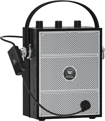 40W S98 Wireless Voice Amplifier Portable Bluetooth 5.3 PA System with UHF