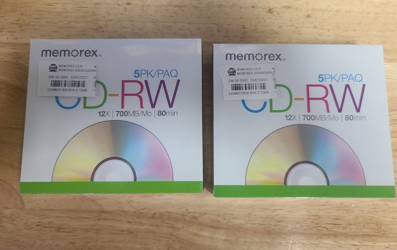 CD-RW Verbatim 700 MB 12x - Disco Riscrivibile Per Dati, Musica, Backup, Compatibile Con Masterizzatori CD, 80 Minuti, Confezione Singola - Foto 4