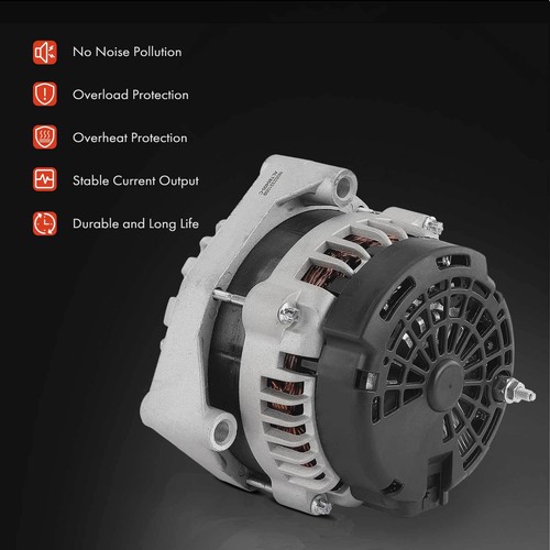 Alternator for Chevrolet C4500 C5500 C6500 C7500 Kodiak GMC 150A 12V CW 6-Groove - Bild 6 von 10