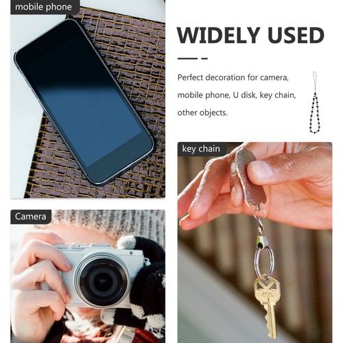 2 Count Bag Hanging Chain Portable Phone Charm Mobile Charms Carrier - 第 2/12 張圖片