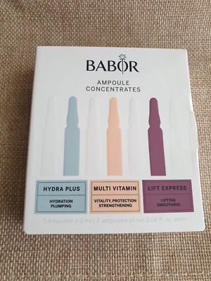 babor ampullen Hydra Plus, Multi Vitamin , Lift Express 3 Ampullen à 2ml
