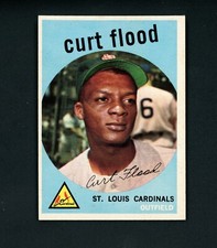 Curt Flood 1959 Topps - St. Louis Cardinals #353 NM