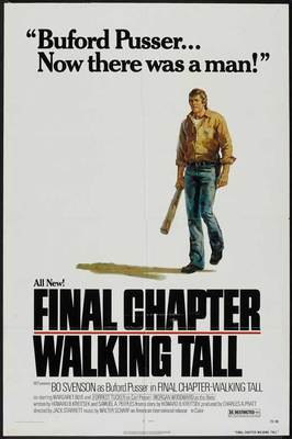 FINAL CHAPTER: WALKING TALL Movie POSTER 27x40 Bo Svenson Lurene Tuttle Forrest