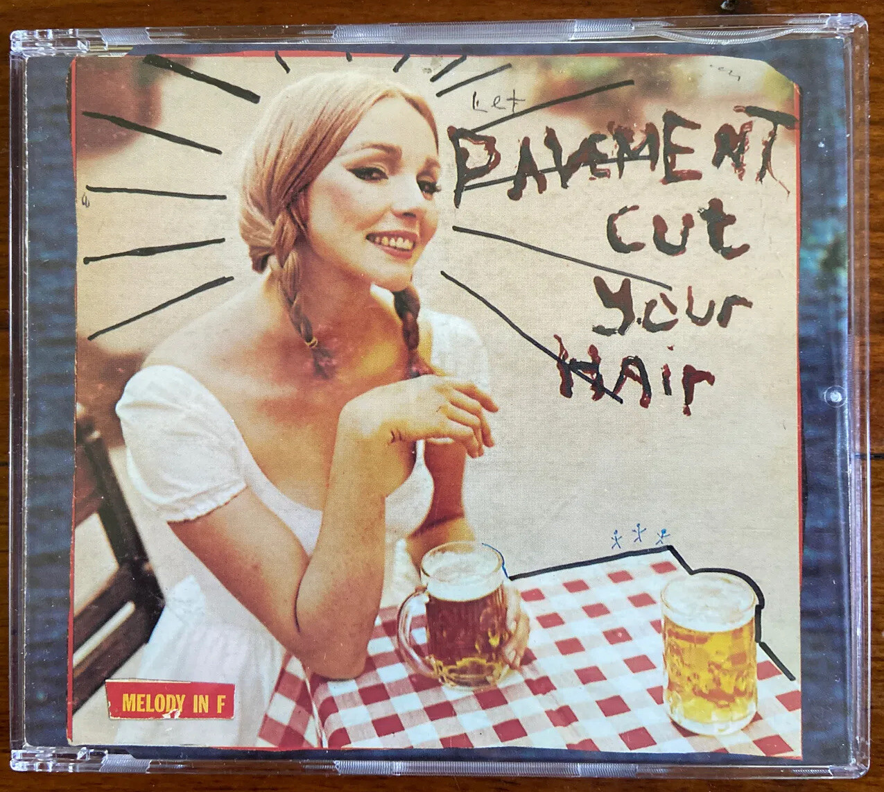 Rare PAVEMENT Cut Your Hair LTD Ed UK Big Cat CD EP Exclusive B-sides Malkmus