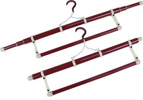 Kimono Telescopic Hanger Max. Length 1250mm W/ Obi Kake Yukata Hakama Set of 4