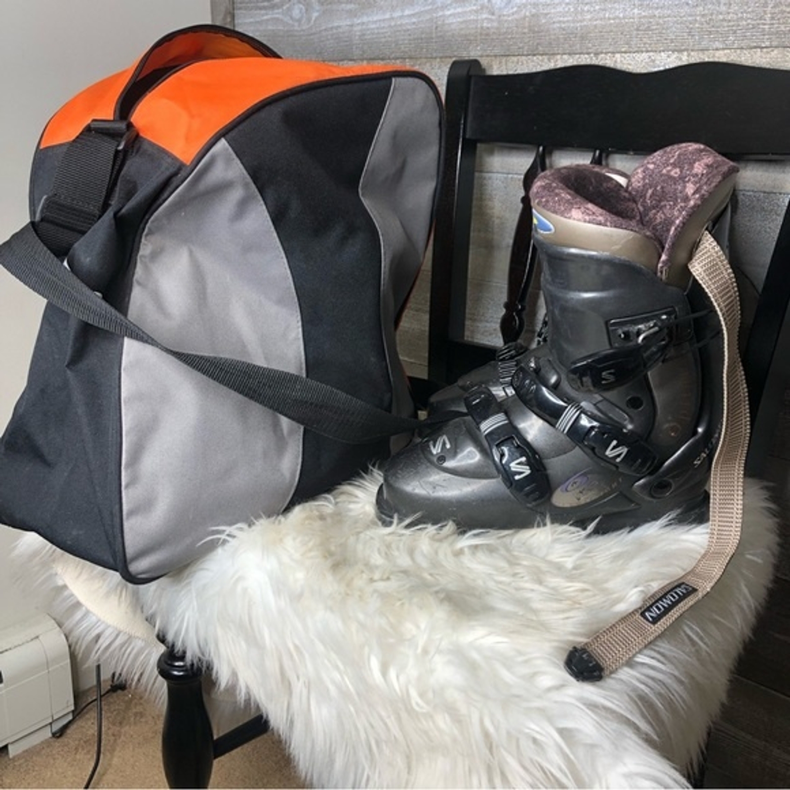 Salomon optima donna 6.5 66 scarponi da sci ultraleggeri con borsa scarponi da sci 325 25.5